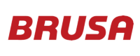 BRUSA company logo with a transparent background